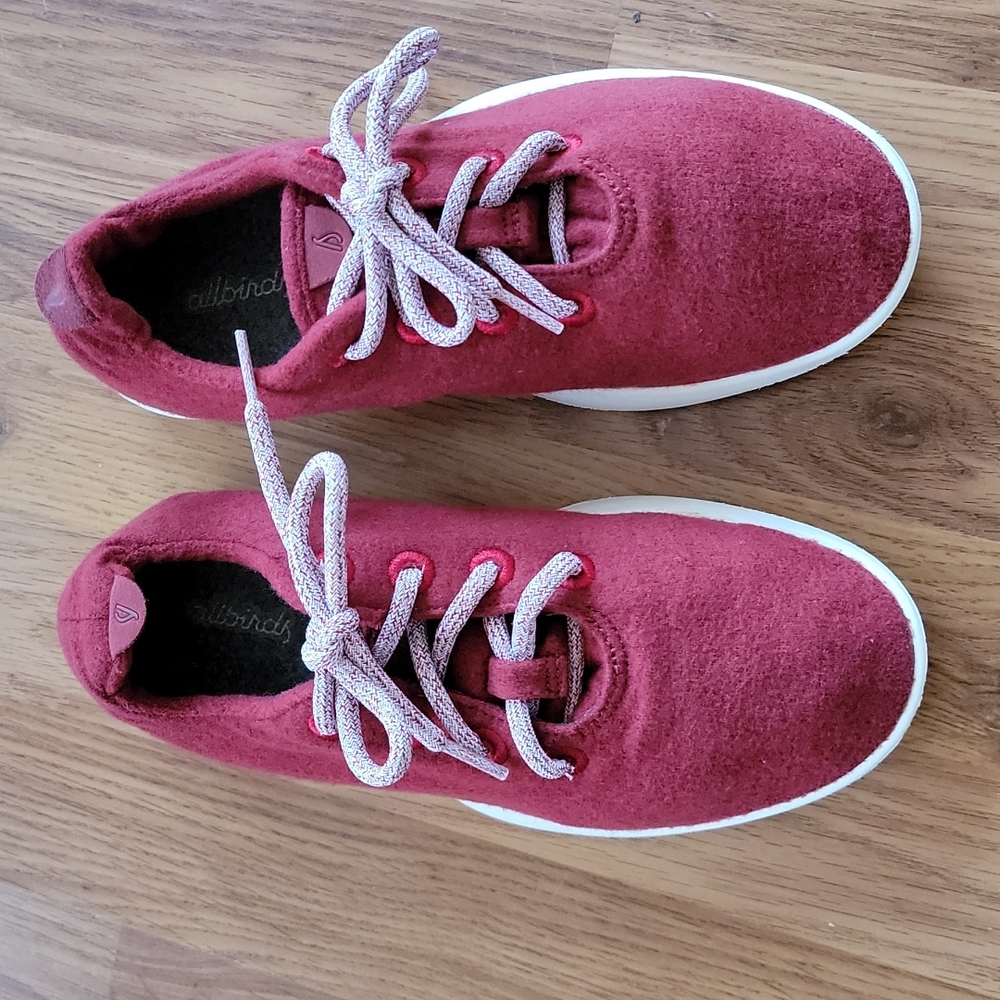 Red Allbirds Shoes
